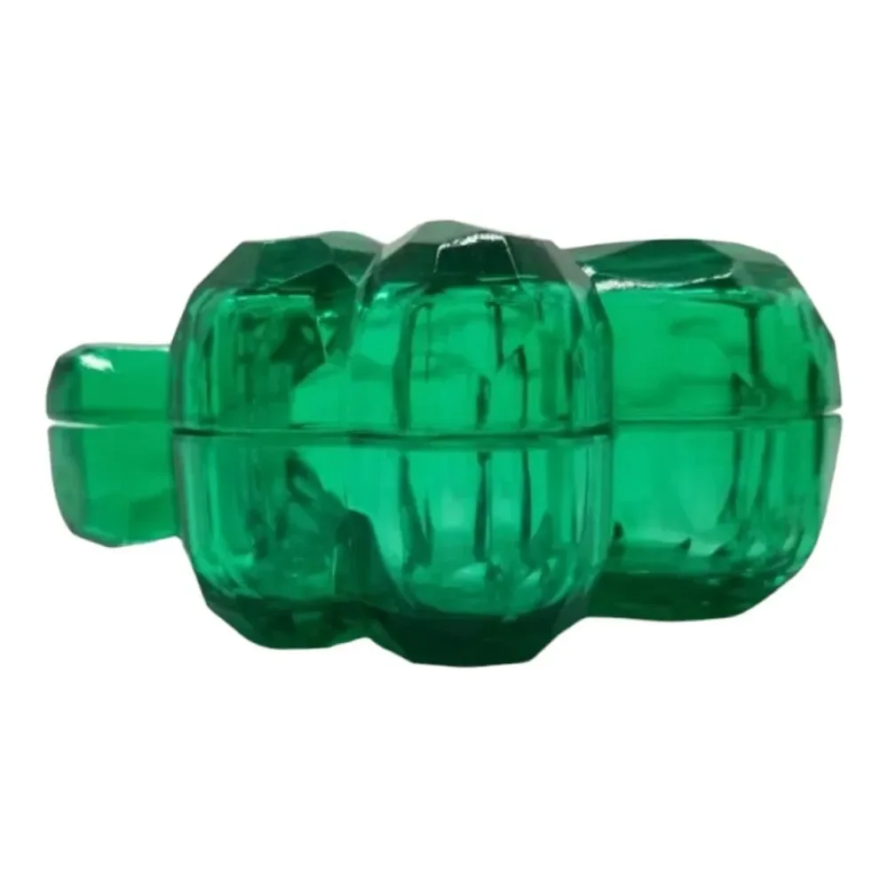 Shamrock Acrylic Case Three Leaf Clover Jewelry Candy Saint Patricks Container